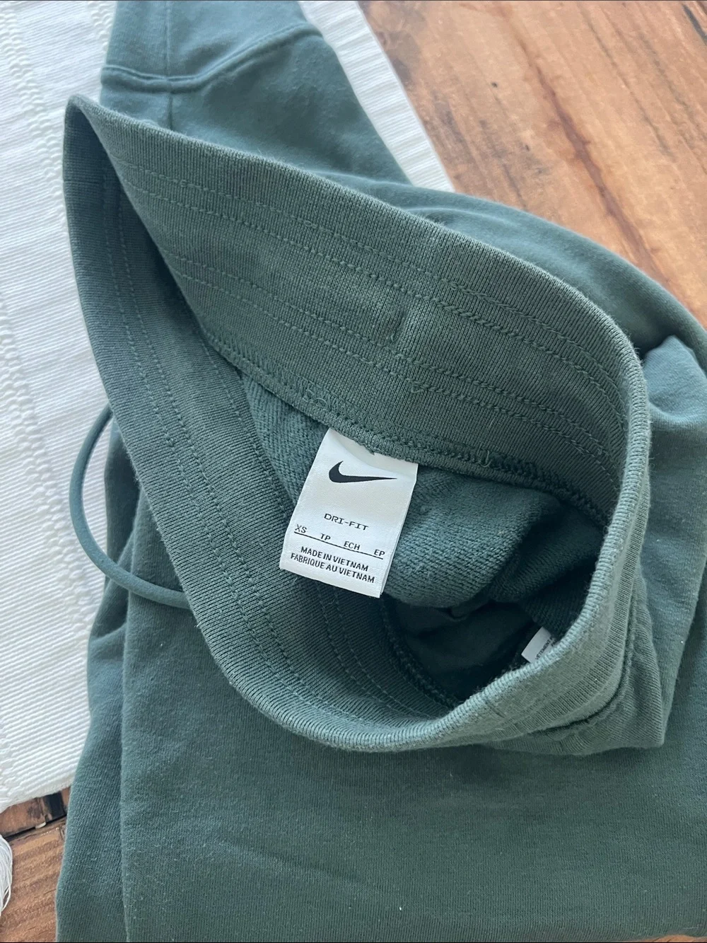 Nike Women’s Dark Green Fleece Joggers